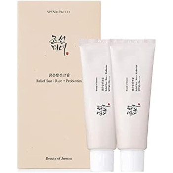 Beauty Of Joseon Sunscreen Rice Plus Probiotics Supplement, Pack Of 2, 50 ml Each