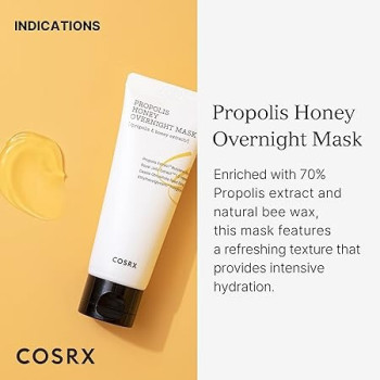 Cosrx Full Fit Propolis Honey Overnight Facial Mask, 60 ml
