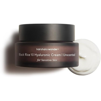 Haruharu Wonder Black Rice 10 Hyaluronic Cream For Sensitive Skin, Unscented, 50 ml