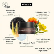 Haruharu Wonder Black Rice 10 Hyaluronic Cream For Sensitive Skin, Unscented, 50 ml