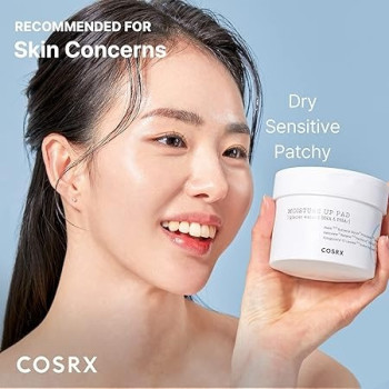 Cosrx One Step Moisture Up Low Ph Toner Pads For Dry And Sensitive Skin, 70 Units