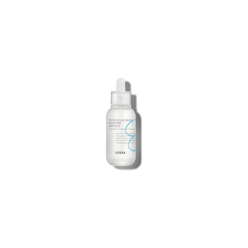Cosrx Triple Hyaluronic Acid And Pro Vitamin B5 Moisture Ampoule, 40 ml