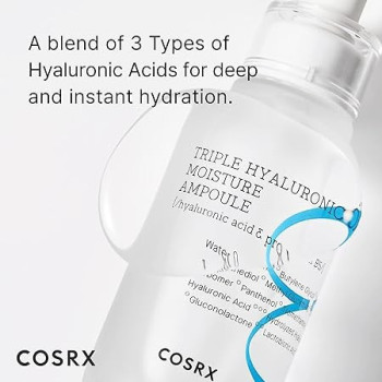Cosrx Triple Hyaluronic Acid And Pro Vitamin B5 Moisture Ampoule, 40 ml