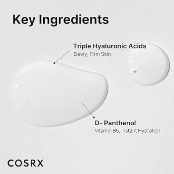 Cosrx Triple Hyaluronic Acid And Pro Vitamin B5 Moisture Ampoule, 40 ml