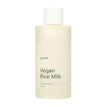 Goodal Vegan Rice Milk Moisturizing Toner Plant-Based, Hydrating, Soothing, Low Ph Toner, Strengthening Skin Barrier, Fast Absorbent, Moisturizing Formula With Vegan Rice Milk And Aqua Ceramide, 250 ml