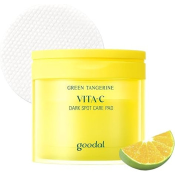 Goodal Green Tangerine Vita C Toner Dark Spot Care Pad Plus