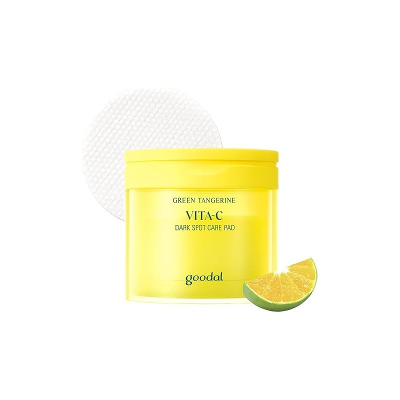 Goodal Green Tangerine Vita C Toner Dark Spot Care Pad Plus