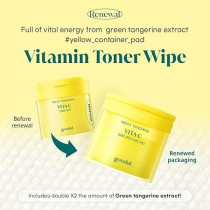 Goodal Green Tangerine Vita C Toner Dark Spot Care Pad Plus