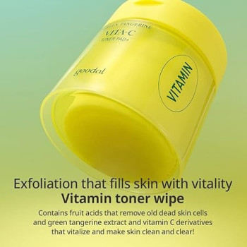 Goodal Green Tangerine Vita C Toner Dark Spot Care Pad Plus
