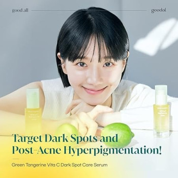 Goodal Green Tangerine Vita C Lemon Scent Dark Spot Care Serum