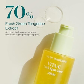 Goodal Green Tangerine Vita C Lemon Scent Dark Spot Care Serum