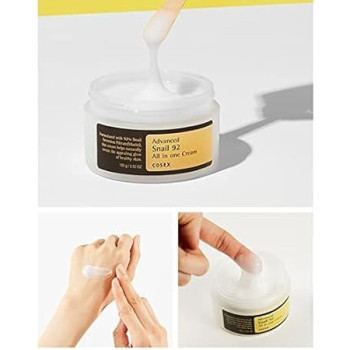 Cosrx Advance Snail 96 Mucin Power Essence, 100 ml And Advance Snail 92, 100g, All In One Cream Set