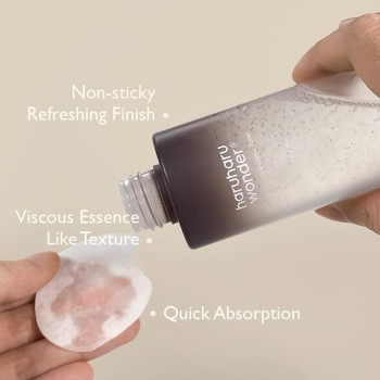 Haruharu Wonder Black rice Hyaluronic Toner Free Of Alcohol And Fragrance For Sensitive Skin, 150 ml