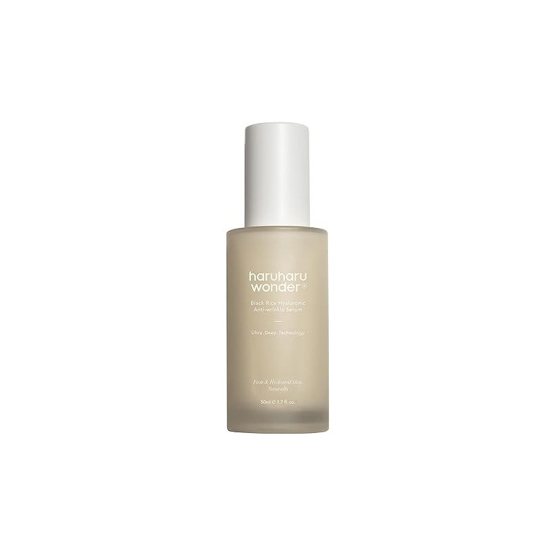 Haruharu Wonder Black Rice Hyaluronic Anti-Wrinkle Serum For Firm And Hydrated Skin, 50 ml
