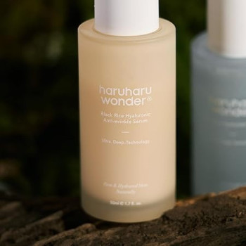 Haruharu Wonder Black Rice Hyaluronic Anti-Wrinkle Serum For Firm And Hydrated Skin, 50 ml