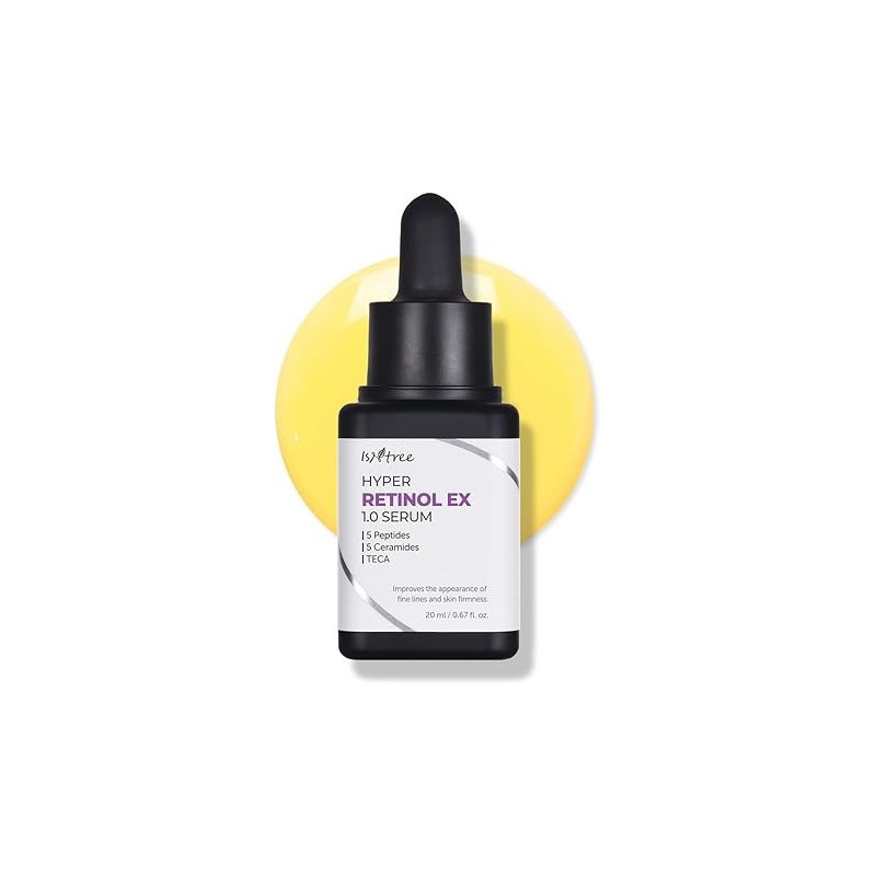 Isntree Hyper Retinol Ex 1.0 Serum Helps Reduce Fine Lines And Skin Firmness, 20 ml