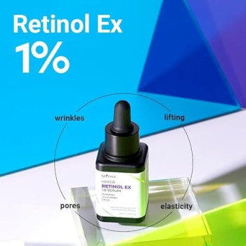 Isntree Hyper Retinol Ex 1.0 Serum Helps Reduce Fine Lines And Skin Firmness, 20 ml