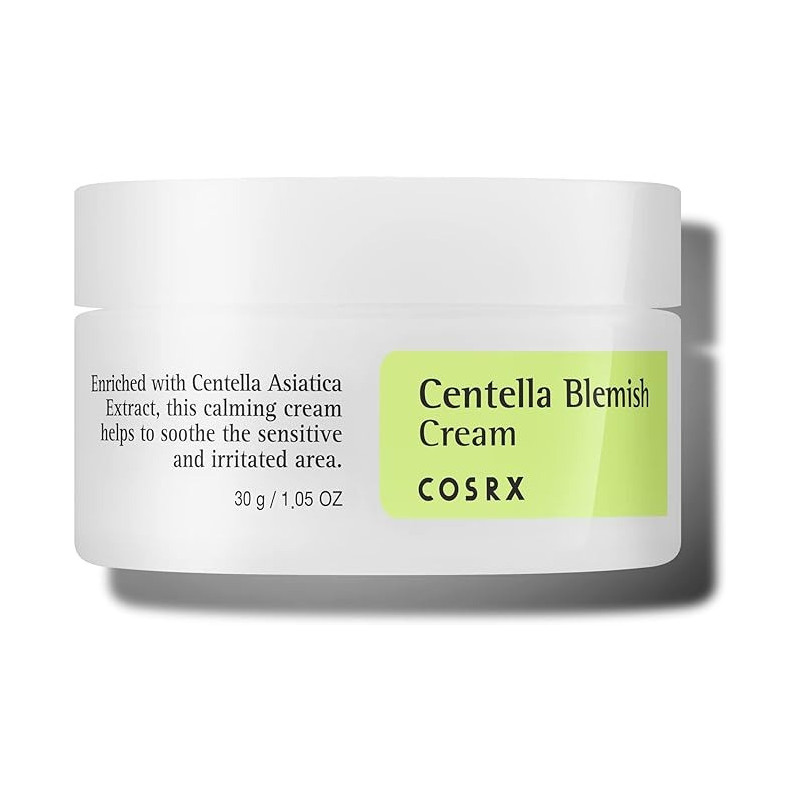 Cosrx Centella Blemish Cream For Irritated And Inflamed Red Skin, 30 Gram