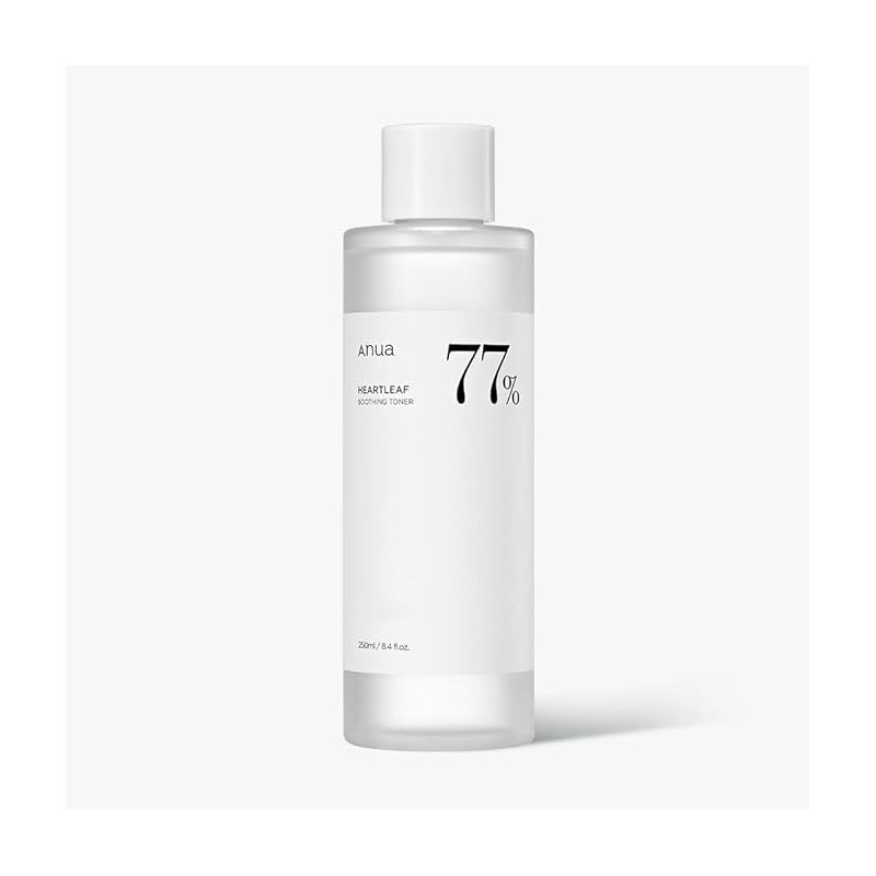 Anua Heartleaf 77 Percent Soothing Toner Optimized Skin Oil And Moisture Balance, 250 ml