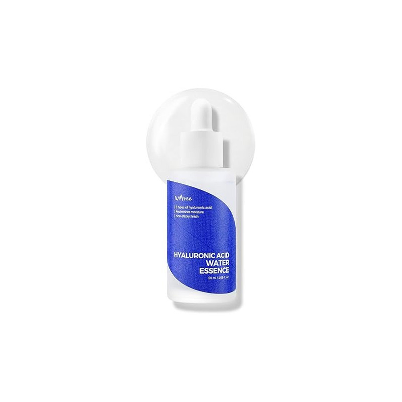 Isntree 8 Types Of Hyaluronic Acid Deep Hydrating Face Water Essence, 50 ml