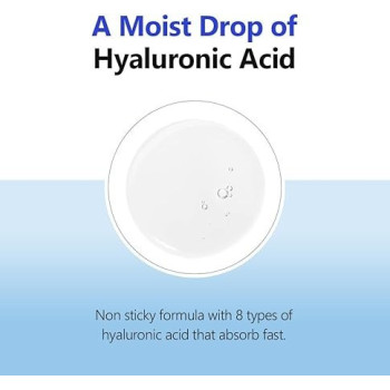 Isntree 8 Types Of Hyaluronic Acid Deep Hydrating Face Water Essence, 50 ml
