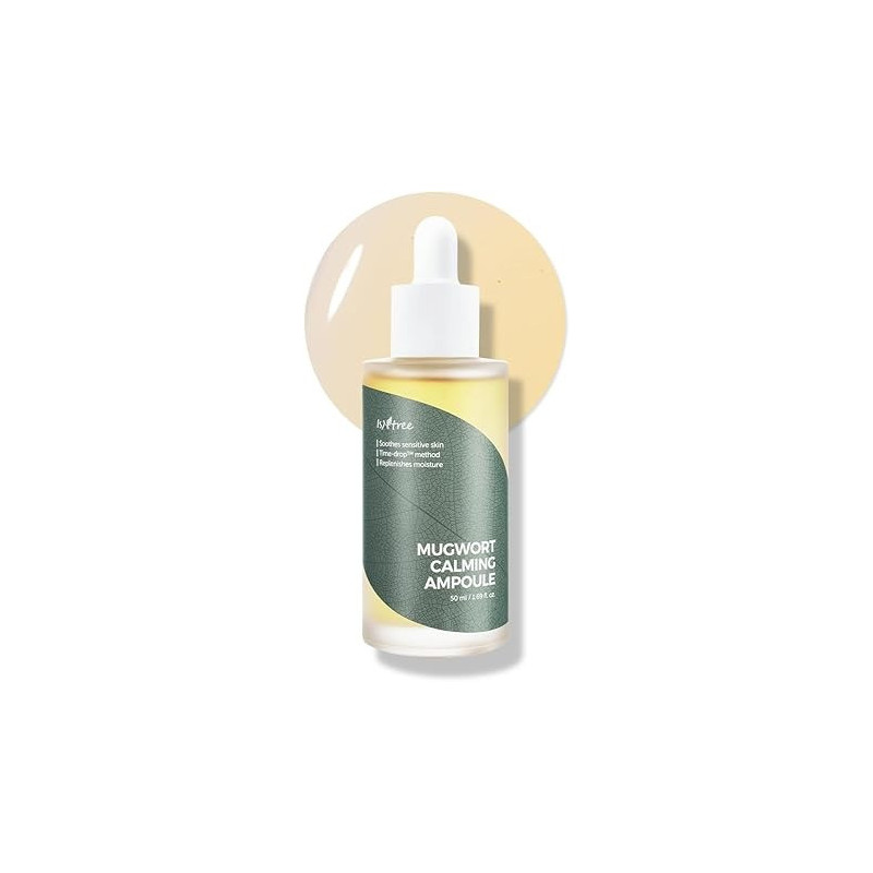 Isntree Spot Saver Mugwort Calming Ampoule For Sensitive Skin, 50 ml