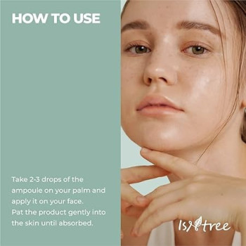 Isntree Spot Saver Mugwort Calming Ampoule For Sensitive Skin, 50 ml