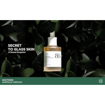 Anua Heartleaf 80 Soothing Ampoule Face Skin Calm Serum, 30ml