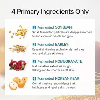 Mixsoon Bean Essence Natural Fermented Soybean Serum For Moisturization And Skin Nourishment Cruelty Free, 50 ml