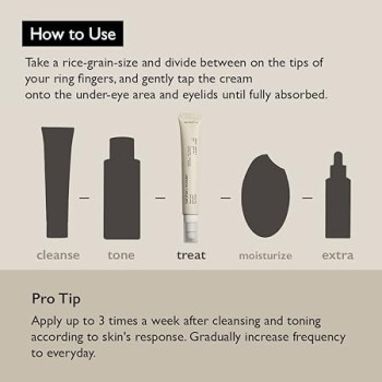 Haruharu Wonder Black Rice Bakuchiol Retinol Alternative, Hydrating Eye Cream, 20 ml