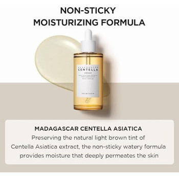 Skin1004 Madagascar Centella Asiatica Ampoule Facial Serum For Soothing Sensitive And Acne-Prone Skin, 55 ml