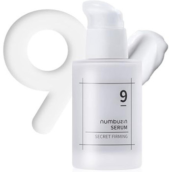 Numbuzin No.9 Secret Firming Serum Peptide, Wrinkle Care, Aging Skin, Niacinamide, Hyaluronic Acid Korean Skin Care For Face, 50 ml