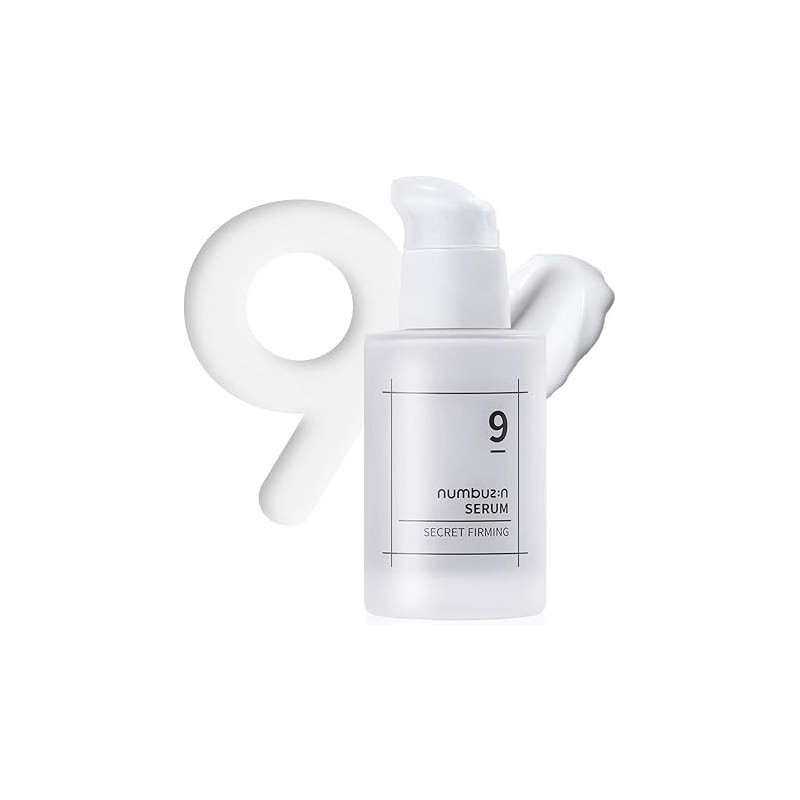 Numbuzin No.9 Secret Firming Serum Peptide, Wrinkle Care, Aging Skin, Niacinamide, Hyaluronic Acid Korean Skin Care For Face, 50 ml