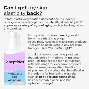 Numbuzin No.9 Secret Firming Serum Peptide, Wrinkle Care, Aging Skin, Niacinamide, Hyaluronic Acid Korean Skin Care For Face, 50 ml