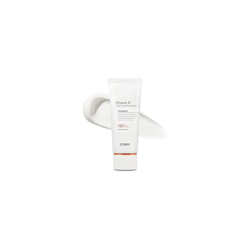 Cosrx Vitamin E Vitalizing Sunscreen Spf 50+ Broad Spectrum, 50 ml