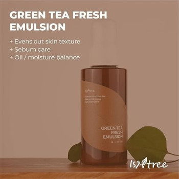 Isntree Green Tea Fresh Emulsion Balance Oil And Moisture, 120 ml