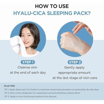Skin1004 Madagascar Centella Hyalu-Cica Sleeping Pack, 100 ml