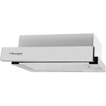 Bompani 90Cm Built-In Hood With Stainless Steel, Slide Out Design, 2 Speeds, 440 M3/H, Aluminum And Carbon Filters, 3-Layer Aluminum Filter, BOCP693N, Silver, 1 Year Warranty