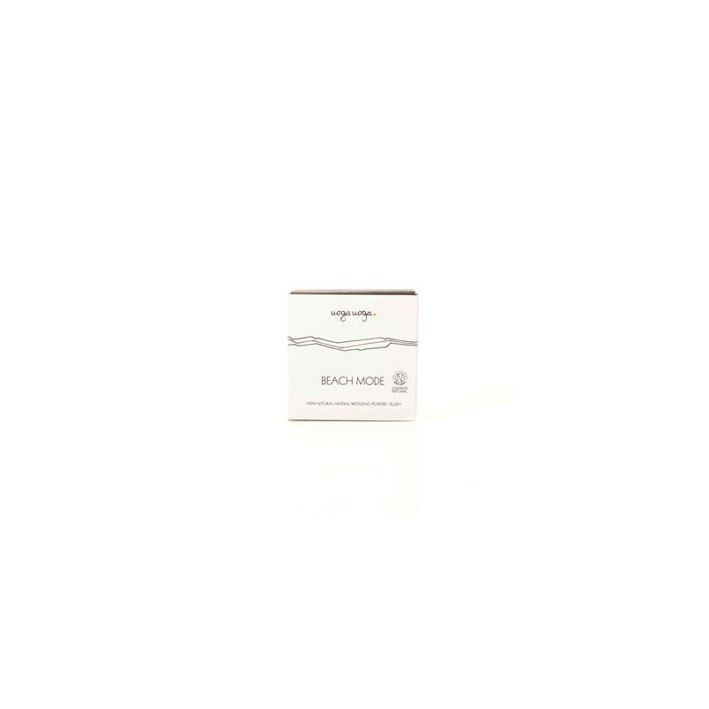 Uoga Uoga Organic Bronzing Powder Blush, Beach Moad, 4G
