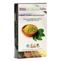 Myrah Herbal Soft Black Hair Color, 100G