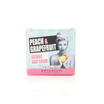 Apiarium Organic Peach And Grapefruit Body Cream, 200Ml