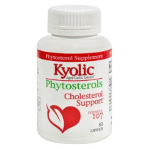 Kyolic Organic Phytosterols Formula 107, 80 Capsules