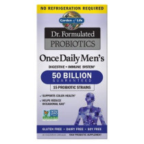 Garden Of Life Organic Dr Formulated Probiotics 1 Daily Men 30 Vegetarian Capsules