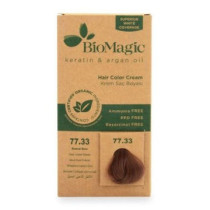 Biomagic Hair Colour Cream 77/33 Deep Golden Blonde, 60Ml