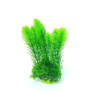 Aquarium Plastic Plant - M856 -W6*H20 Cm-Sold By (6Pcs/Pack)
