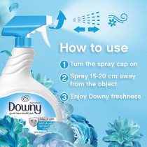 Downy Fabric Refresher, Valley Dew, Antibacterial, Virus Removal Spray, 800ml Spray Bottle