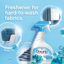 Downy Fabric Refresher, Valley Dew, Antibacterial, Virus Removal Spray, 800ml Spray Bottle