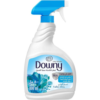 Downy Fabric Refresher, Valley Dew, Antibacterial, Virus Removal Spray, 800ml Spray Bottle