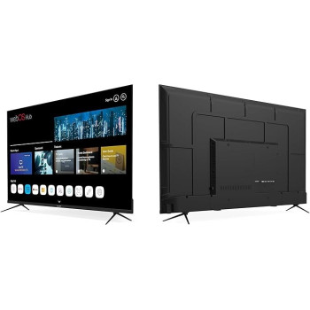 Videocon 65 Inch 4K Uhd Powered By Lg Webos Edgeless Tv With Magic Remote Dolby Audio And Wall Mount, E65ElWO1100