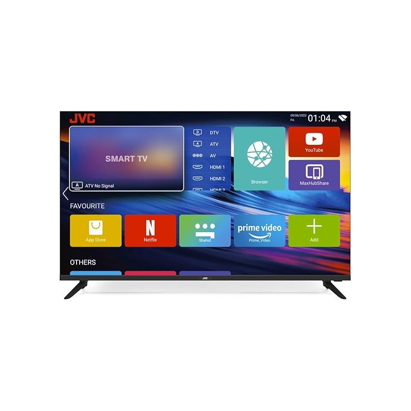 JVC 43 Inch Edgeless Full Hd Android 14 Smart Tv With Bluetooth, Dolby Audio LT-43N5105